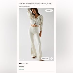 Free People Venice Beach Flare Jeans